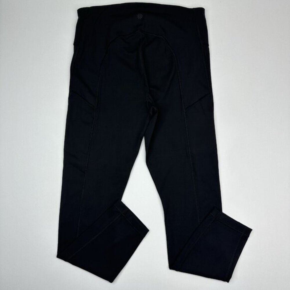 Athleta Ultimate Stash Pocket 7/8 Tight Womens Small Black High Rise Leggings - Picture 4 of 11